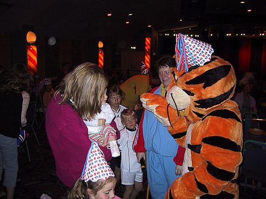 Jessica see's Rory the Tiger