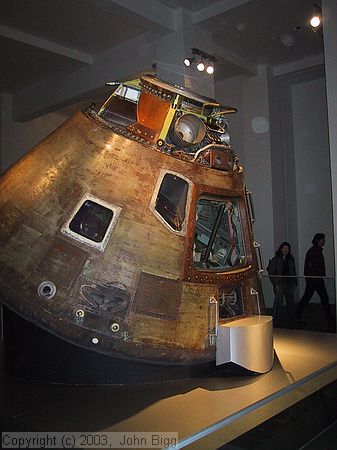 Apollo space capsule<br />Science Museum