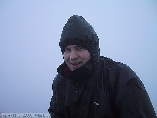 Darren at the top!<br />Snowdon / Yr Wyddfa