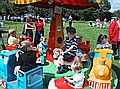 Alexander and Jessica at the school fete